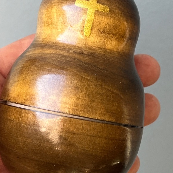 Matryoshka Russian Vintage Nun Set 1998 Signed-Set of 5 - Picture 7 of 16